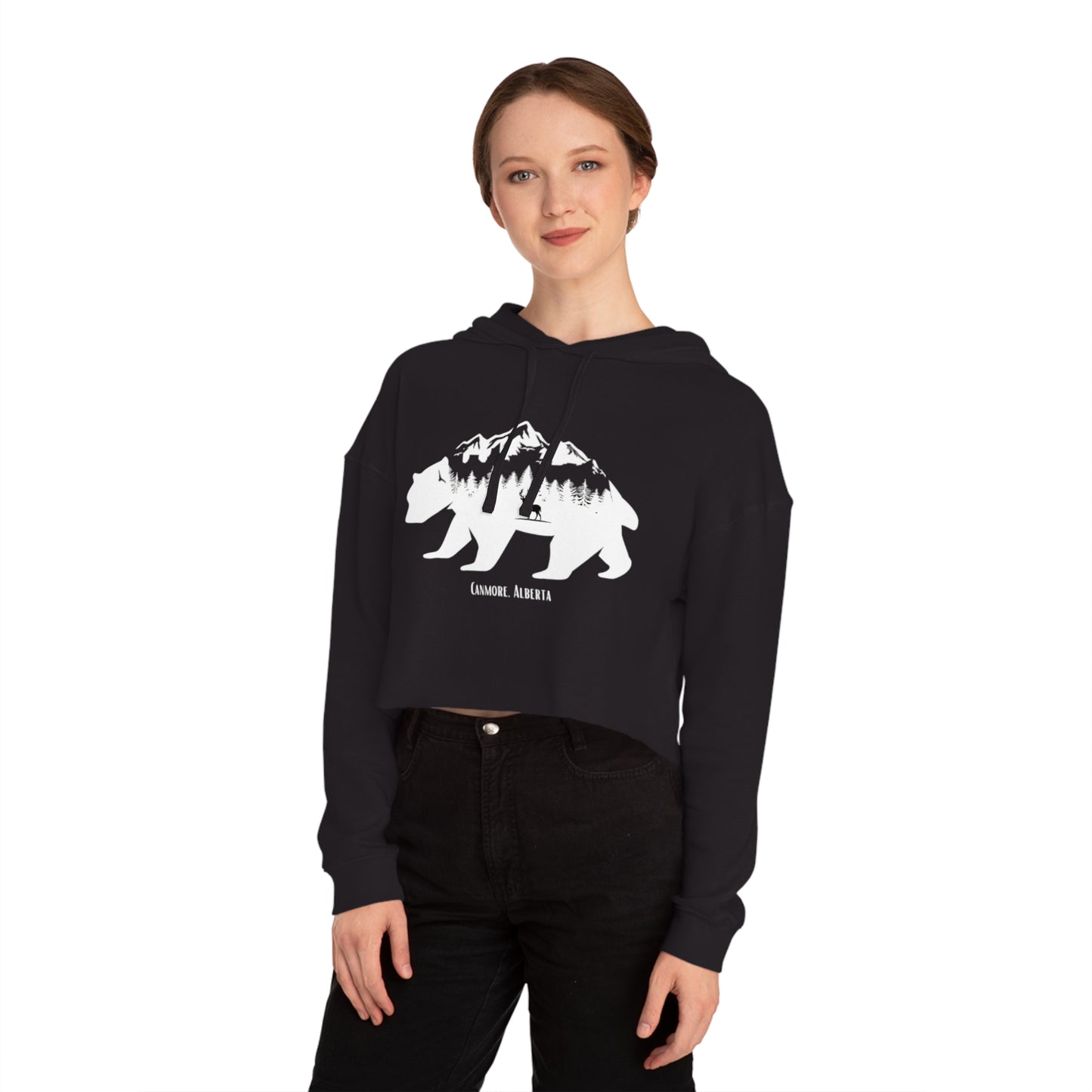 Women’s Cropped Hooded Sweatshirt