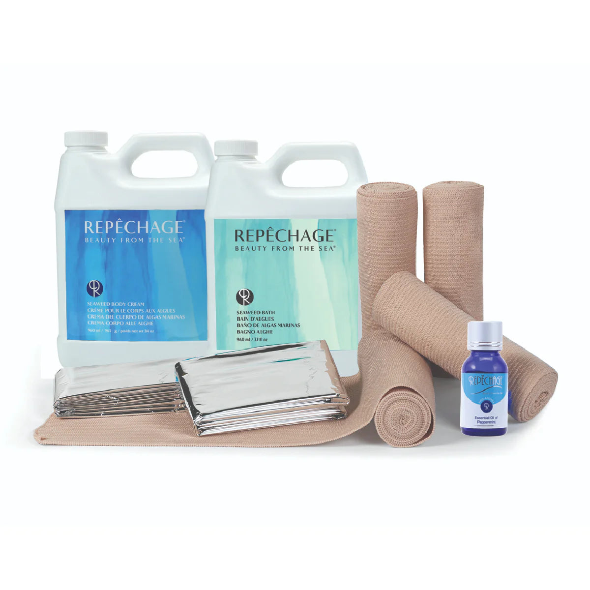 REPÊCHAGE PEPPERMINT SEA TWIST BODY TREATMENT KIT