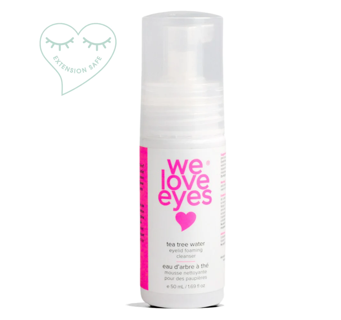 WE LOVE EYES Tea Tree Water Eyelid Foaming Cleanser