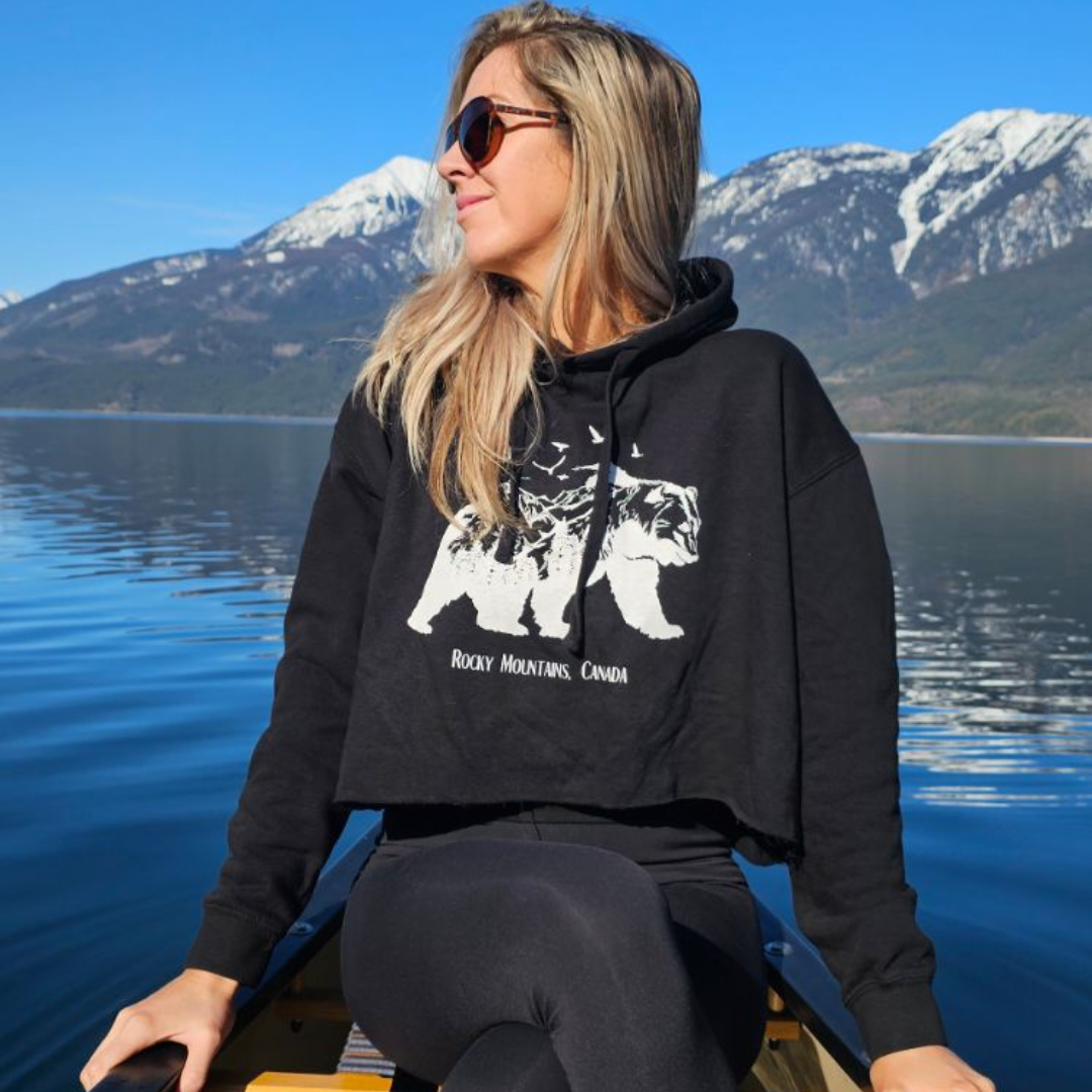 Women’s Cropped Hooded Sweatshirt