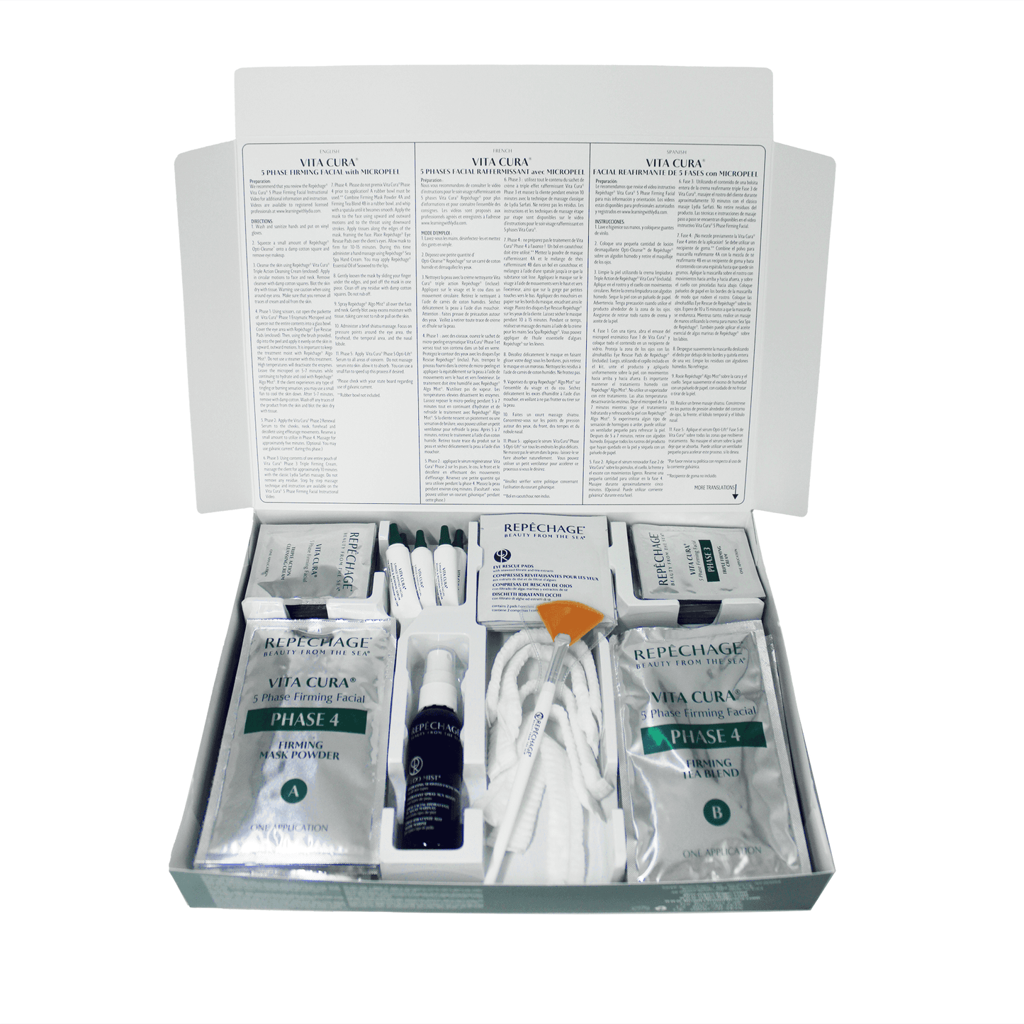 REPÊCHAGE VITA CURA 5 PHASE FIRMING FACIAL KIT (5 TREATMENTS)