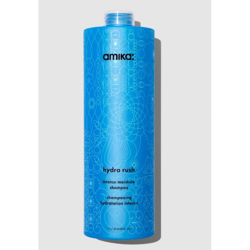 amike hydro rush intense moisture shampoo 1 liter bottle
