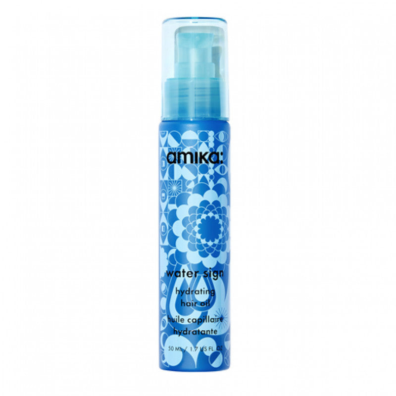 amika water sign hydrating hair oil 30ml bottle