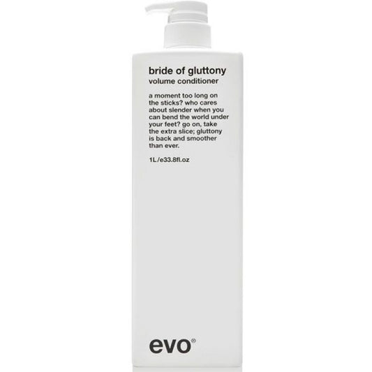 evo bride of gluttony volume conditioner 1L bottle