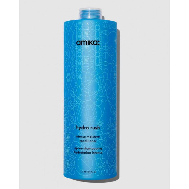 amika hydro rush intense moisture conditioner 1L bottle