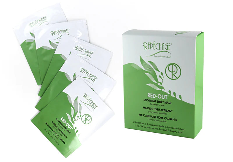REPÊCHAGE HYDRA 4 RED-OUT SOOTHING SHEET MASK 5PK - SAVE 15% (MAY/JUN)
