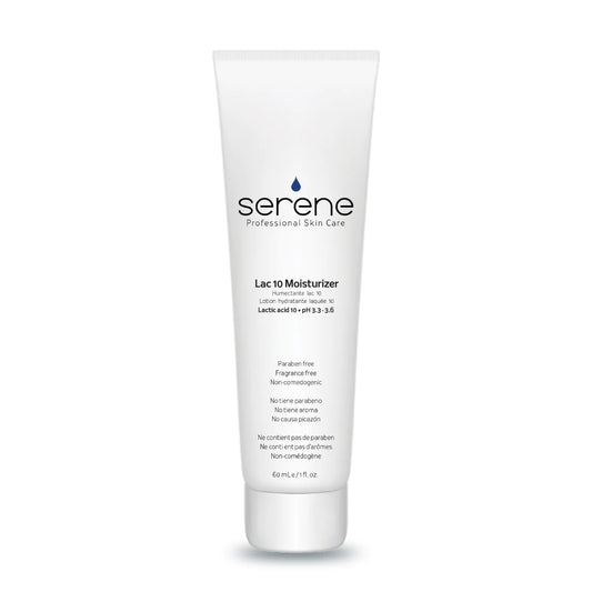 serene lac 10 moisturizer 60ml tube