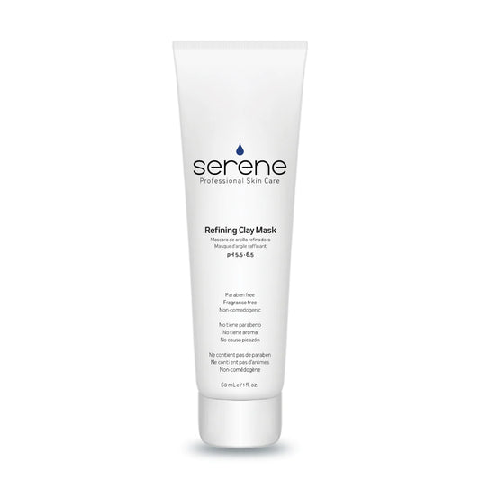 serene Refining Clay Mask 60ml tube bottle