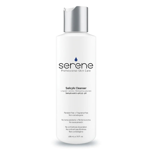 serene Salicylic Cleanser 480ml bottle