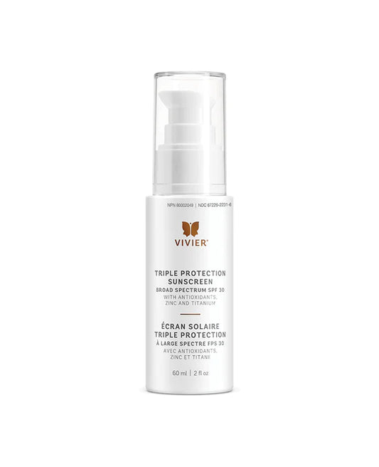 vivier Triple Protection Sunscreen 60ml bottle