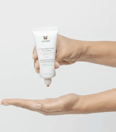 vivier clay mask tube opening bottle