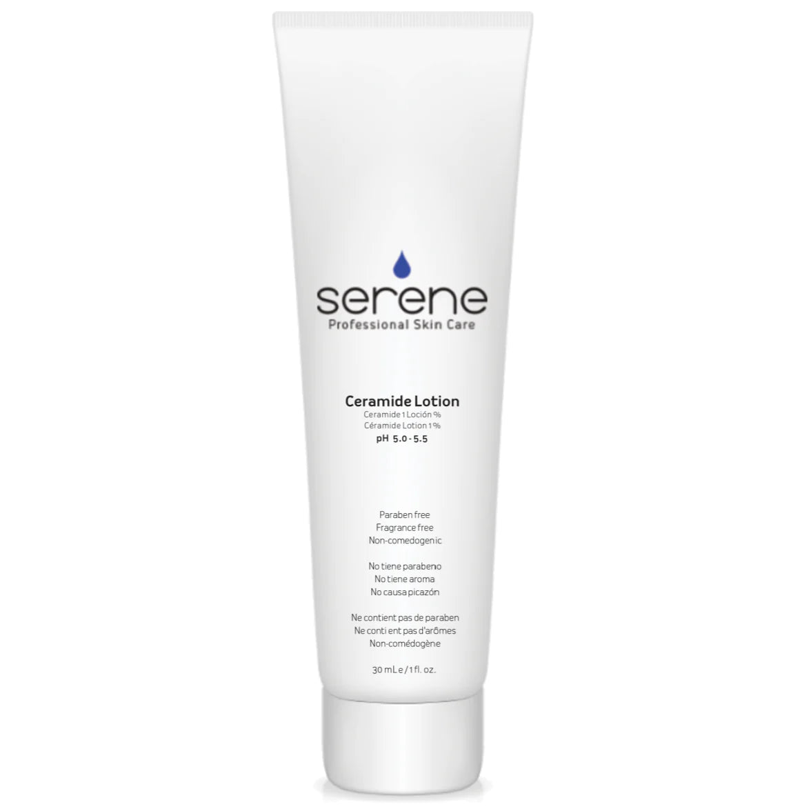 serene ceramide lotion 30ml tube