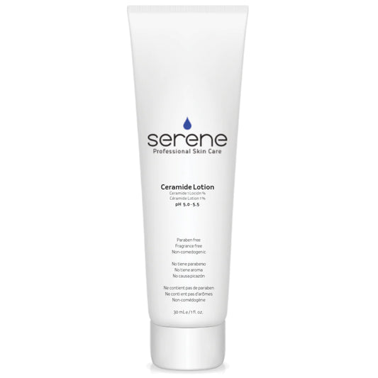 serene ceramide lotion 30ml tube