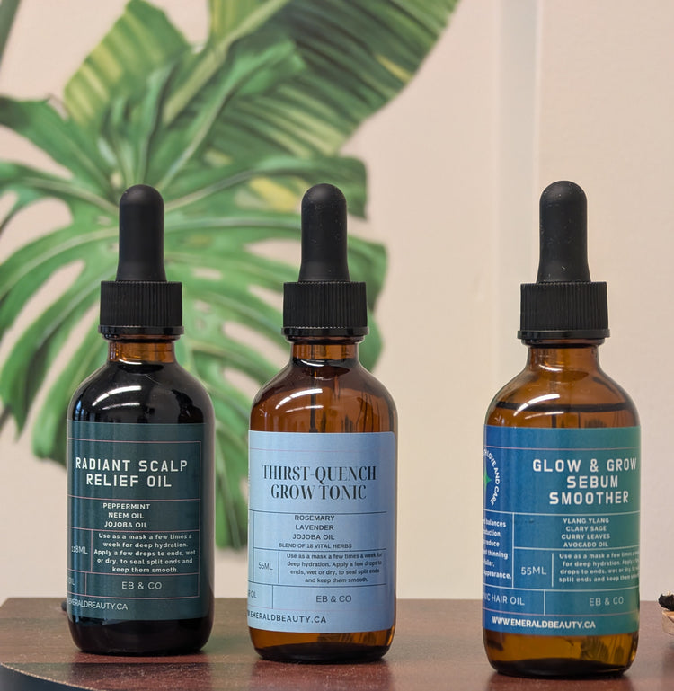 Nature’s Elixir: Artisan Hair Oil Collection