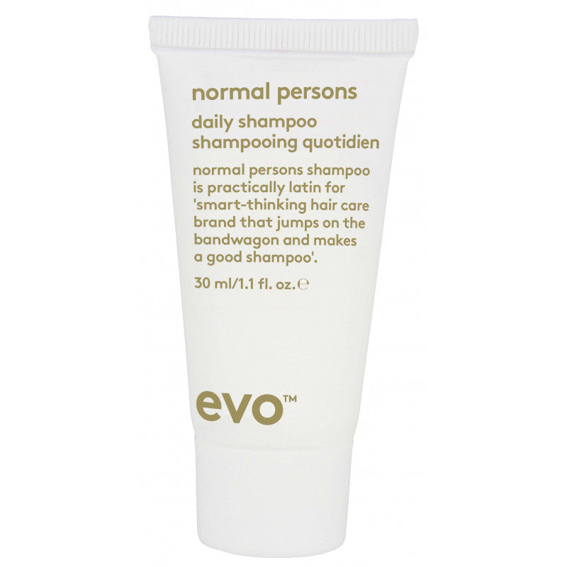 evo 30ml tube normal persons daily shampoo