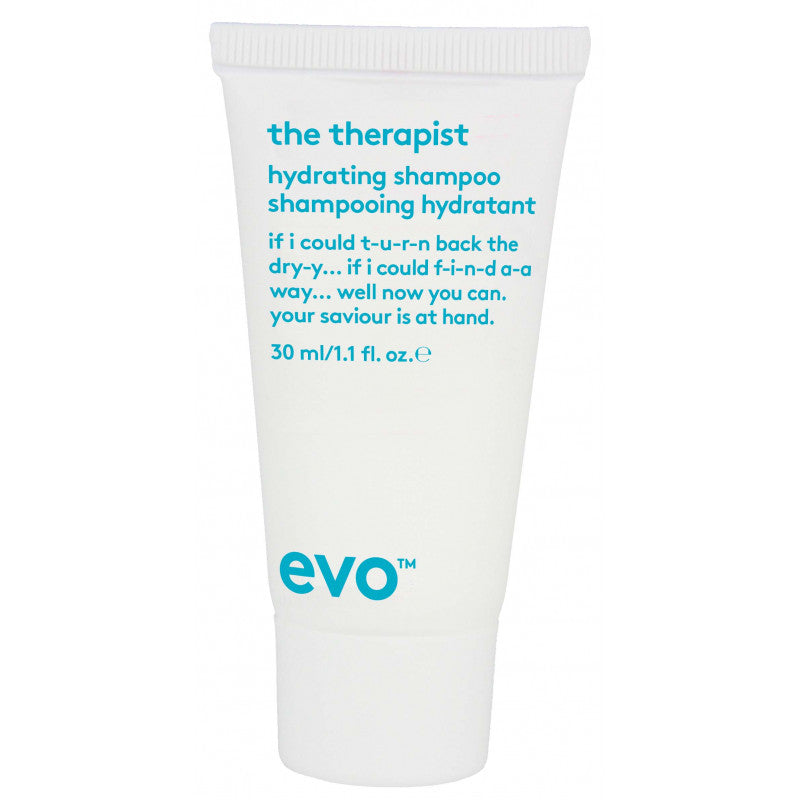 evo 30ml tube the therapist hydrating shampoo