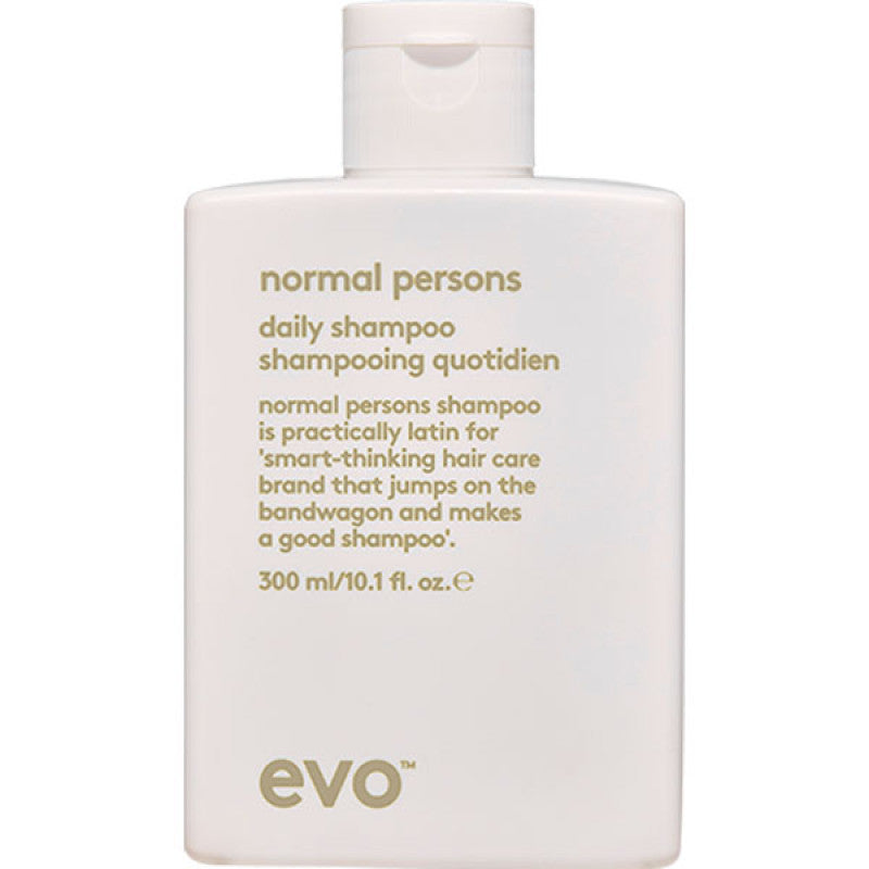 evo normal persons daily shampoo 300ml bottle