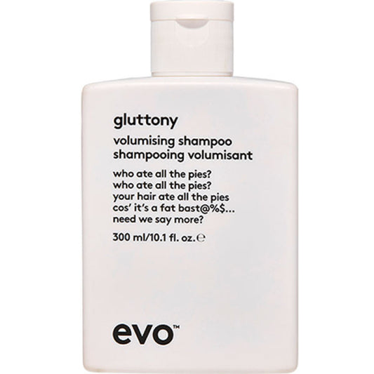 evo gluttony volumising shampoo 300ml bottle