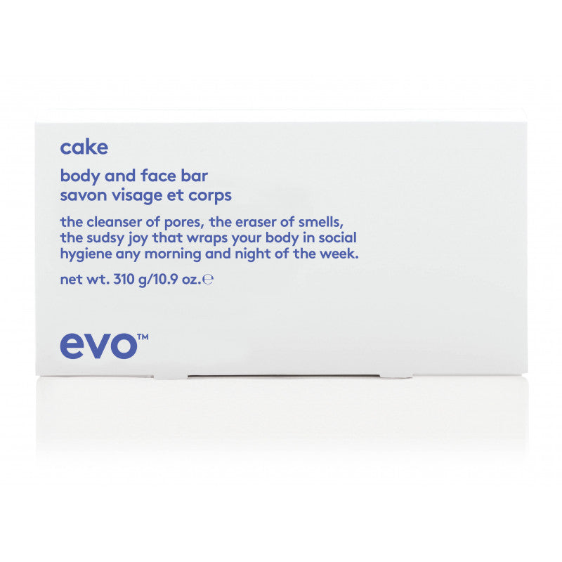 evo cake body and face bar 310g soap
