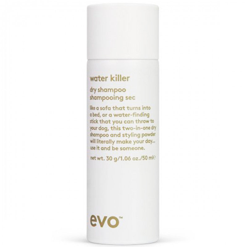 evo water killer dry shampoo 50ml bottle