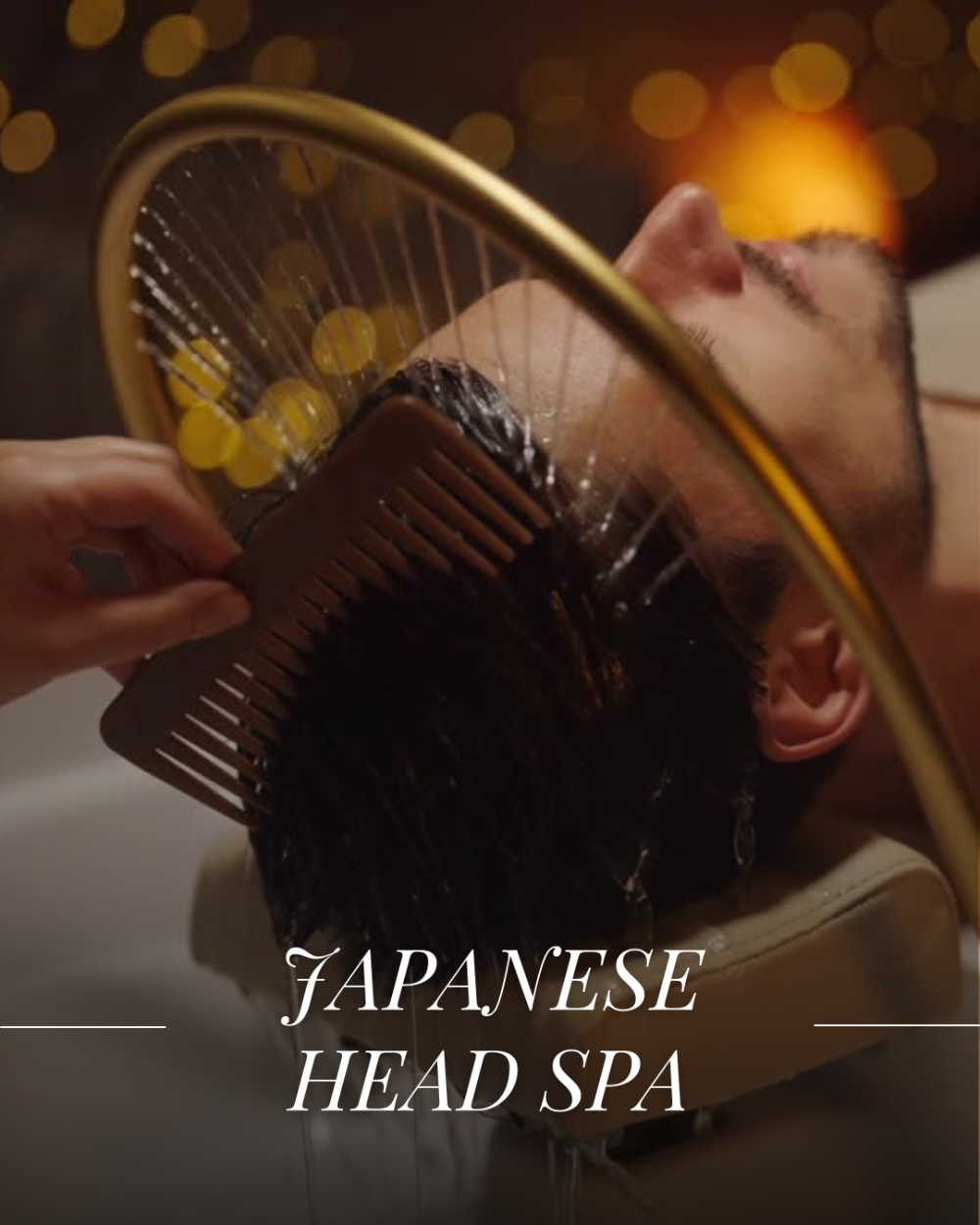 Relaxing Japanese Head Spa treatment near Banff at Emerald Beauty Canmore.