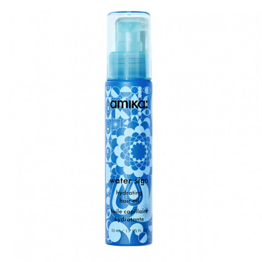 amika water sign hydrating hair oil 30ml bottle