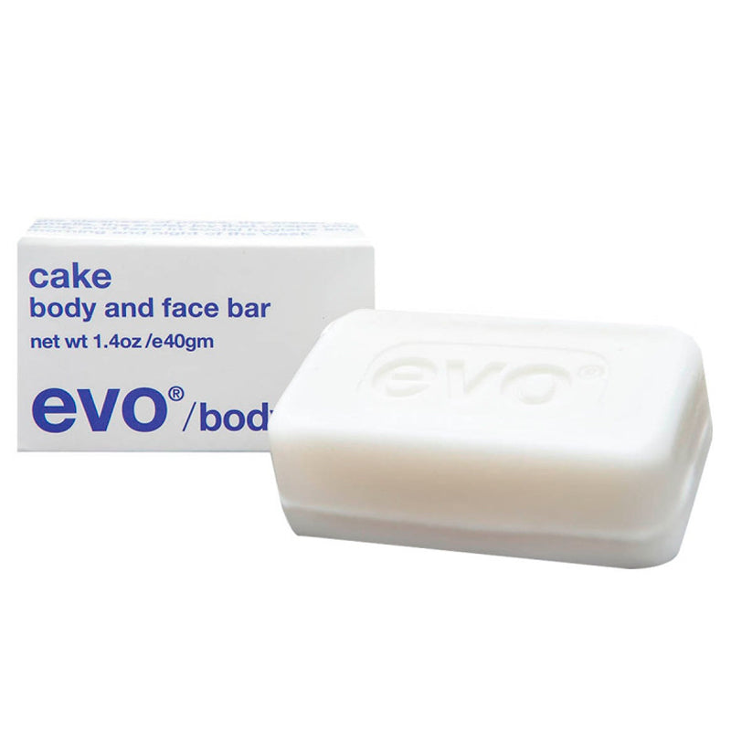 evo cake body and face bar soap 40g