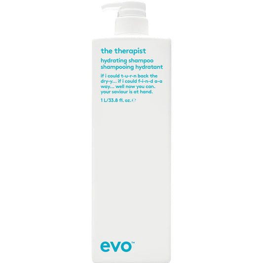 evo the therapist hydrating shampoo shampooing hydratant 1L bottle