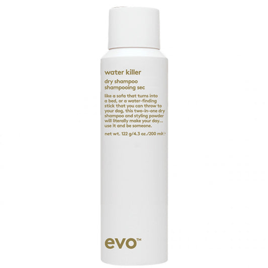 evo water killer dry shampoo 200ml bottle