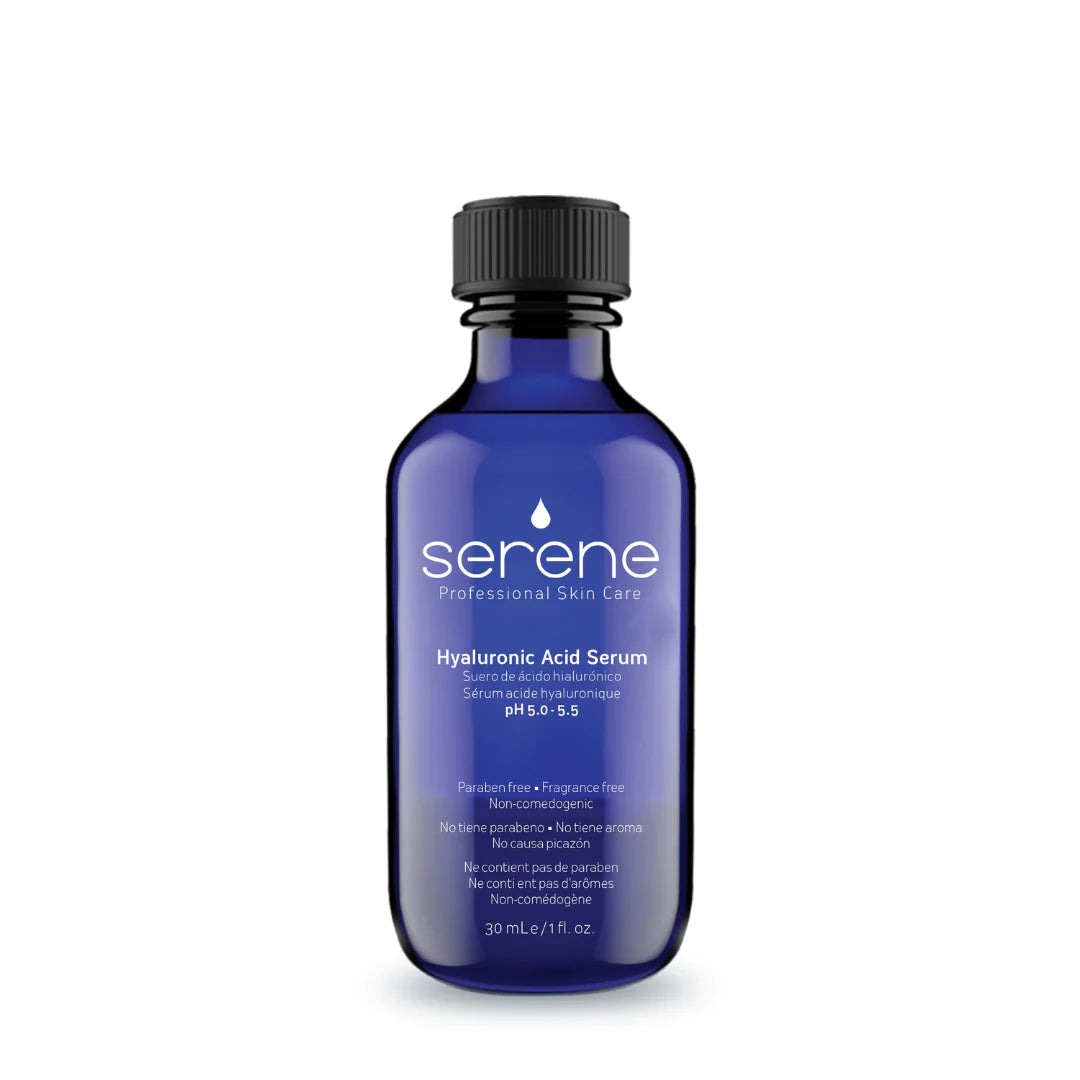 serene Hyaluronic Acid Serum 30ml bottle