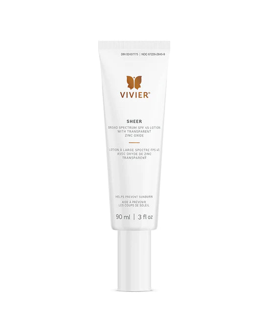 vivier Sheer Broad Spectrum 90ml tube bottle